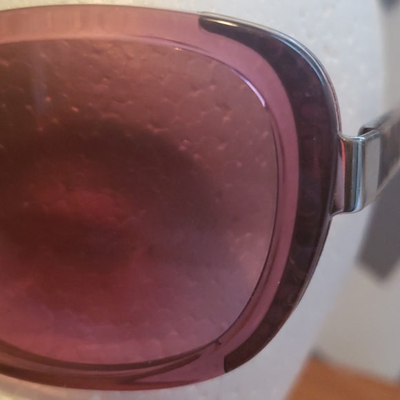 Coach purple tortoise shell sunglasses - Picture 11 of 16